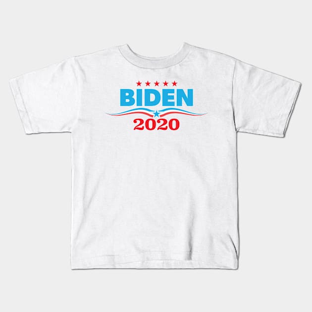 Biden 2020 print - Presidential Campaign product Zip Apparel Kids T-Shirt by Vector Deluxe